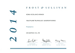 Frost&Sullivan Healthcare Leadership award